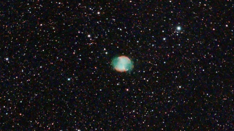 The Apple Core Nebula (M 27) - June 6, 2026, 3:30 a.m.