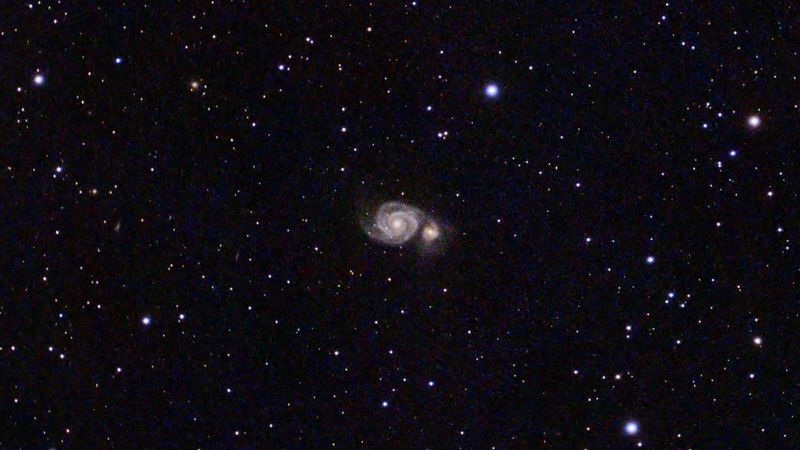 Whirlpool Galaxy (M 51) - July 2, 2026, 8:30 p.m.